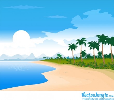 FREE-VECTOR-BEACH-BACKGROUND