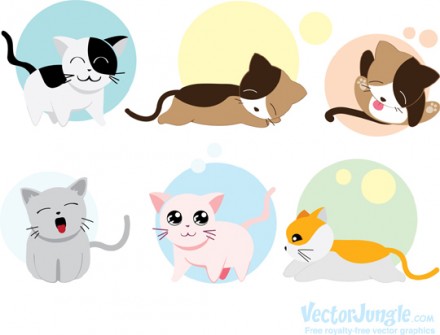 FREE-VECTOR-KITTENS