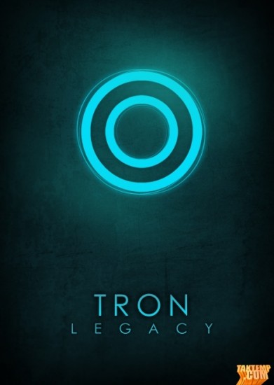 Minimalist-movie-poster-Tron-Legacy