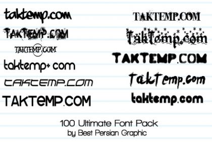100 100Ultimate Font Pack 100 100Ultimate Font Pack